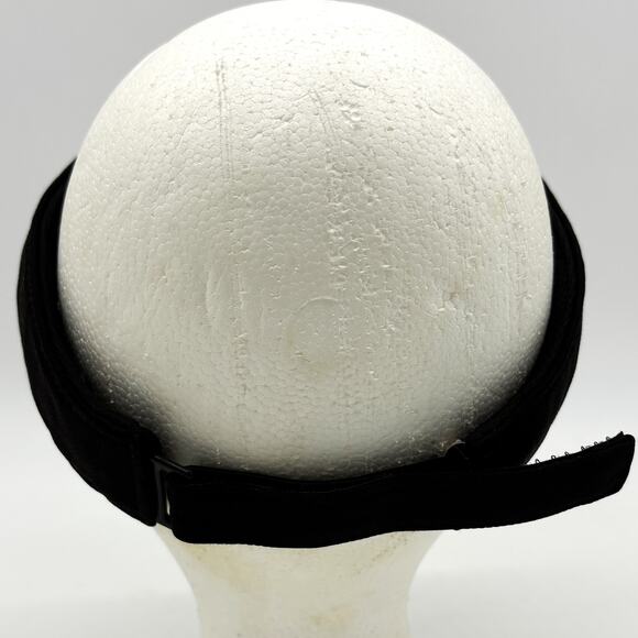 Taylormade Golf Sun Visor Mens OSFA Black Golfing White Lettering Hat Adjustable - Picture 3 of 7